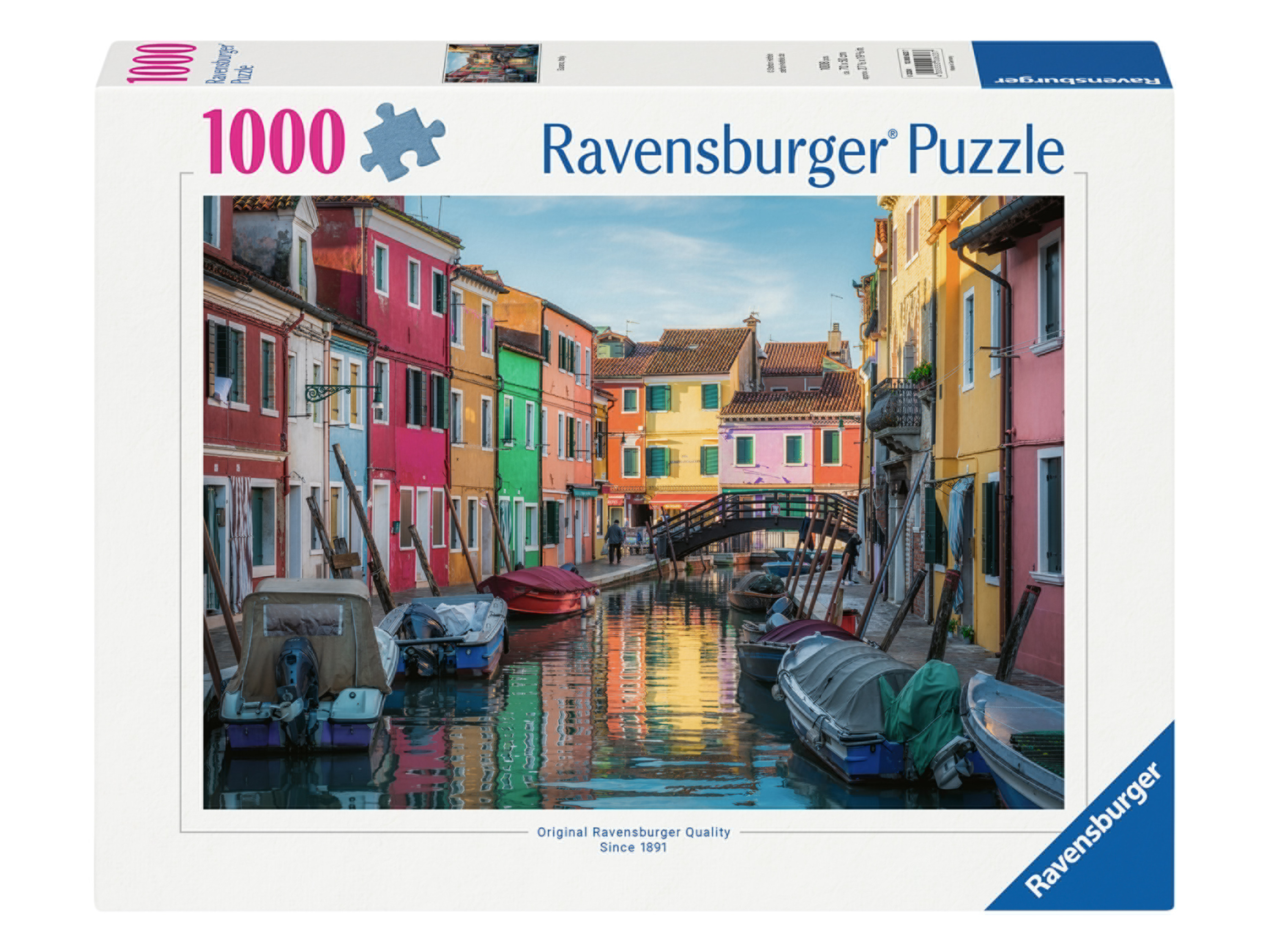   Puzzel 1000 stukjes (Burano in Italië   )